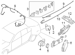 Liftgate Motion Sensor (Rear)