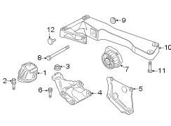 ENGINE & TRANS MOUNTING.