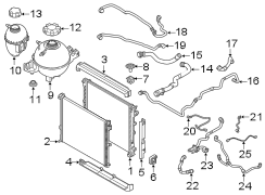 RADIATOR & COMPONENTS.