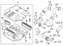 Air intake.