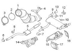 Exhaust Muffler (Rear)