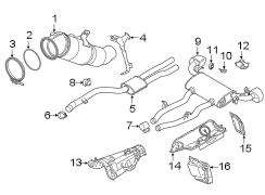 Exhaust Muffler (Rear)