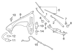 Windshield Wiper Blade (Front)