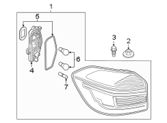 REAR LAMPS. TAIL LAMPS.