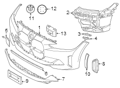 License Plate Bracket (Front)