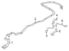 Drive Motor Inverter Coolant Line