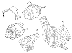 Pump. Coolant. Water. electric. Battery. Drive Motor Inverter Cooler. Battery Coolant Pump.