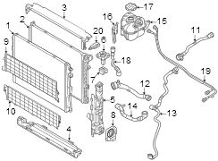 Radiator & components.