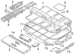 Drive Motor Battery Pack Cover