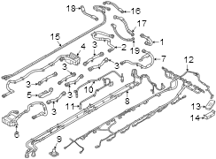 Drive Motor Battery Pack Control Module Wiring Harness