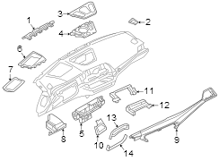 Instrument Panel Trim Panel