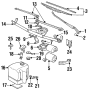 WINDSHIELD. WIPER & WASHER COMPONENTS.