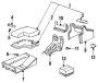 Cover bracket. Section support. (Rear)