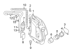 LIFT GATE. WIPER & WASHER COMPONENTS.