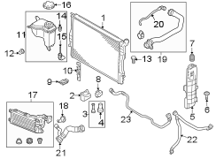 RADIATOR & COMPONENTS.