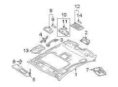 ROOF. INTERIOR TRIM.