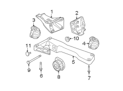 ENGINE & TRANS MOUNTING.