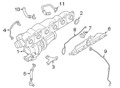 TURBOCHARGER & COMPONENTS.