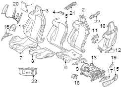 Seat Trim Panel (Right, Front)