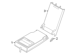 SEATS & TRACKS. REAR SEAT COMPONENTS.