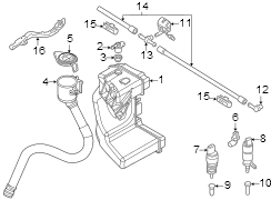 Windshield. Wiper & washer components.