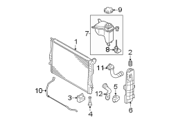 RADIATOR & COMPONENTS.