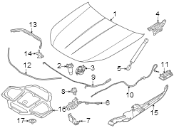 Seal side panel. (Left)