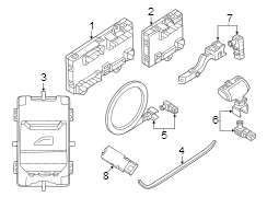 Fiber - optic cable door po. LED lamp. 