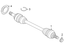 Rear suspension. Drive axles.