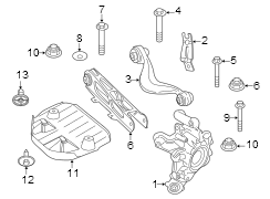 Suspension Control Arm Cover (Left, Lower)