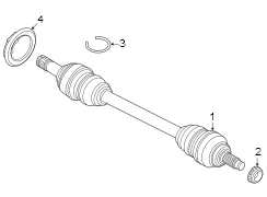 Rear suspension. Drive axles.