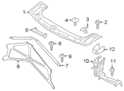 RADIATOR SUPPORT.