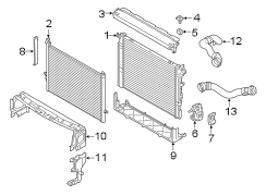 RADIATOR & COMPONENTS.