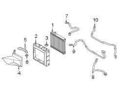 Radiator Coolant Hose (Upper, Lower)