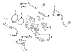 TURBOCHARGER & COMPONENTS.