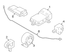 RESTRAINT SYSTEMS. AIR BAG COMPONENTS.