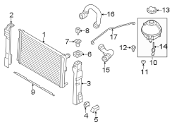 RADIATOR & COMPONENTS.