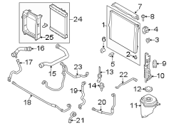 RADIATOR & COMPONENTS.