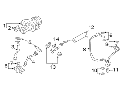 TURBOCHARGER & COMPONENTS.