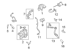 TURBOCHARGER & COMPONENTS.