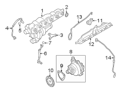 TURBOCHARGER & COMPONENTS.