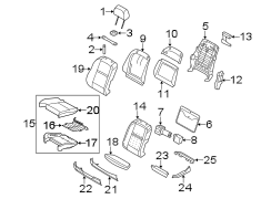 Seat Cushion Foam (Lower)