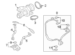 TURBOCHARGER & COMPONENTS.