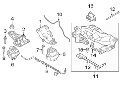 ENGINE & TRANS MOUNTING.