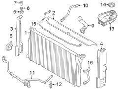 RADIATOR & COMPONENTS.