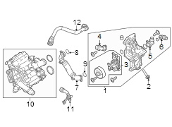 Water pump.