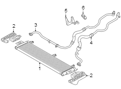 Oil cooler.