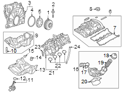 Engine parts.