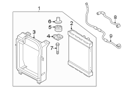 RADIATOR & COMPONENTS.