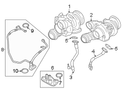 TURBOCHARGER & COMPONENTS.